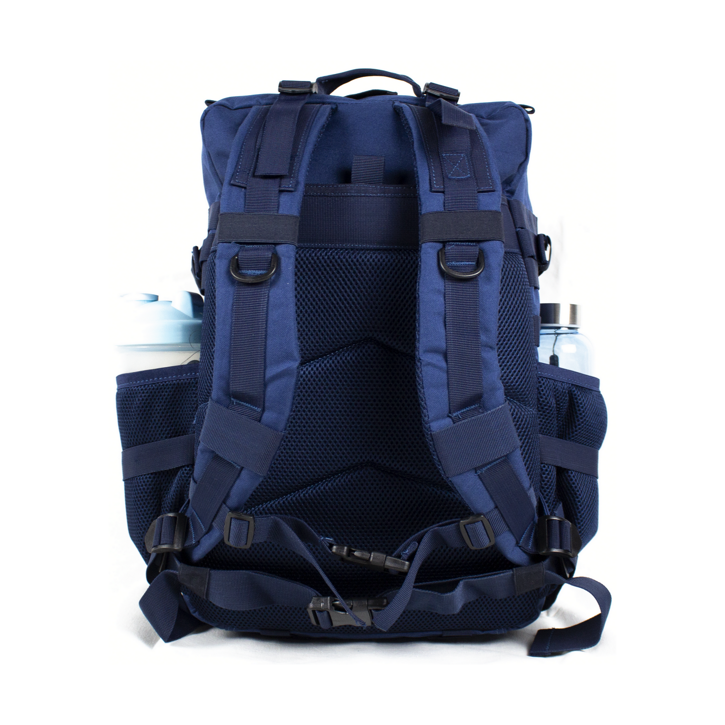 Navy blue gym bag on sale